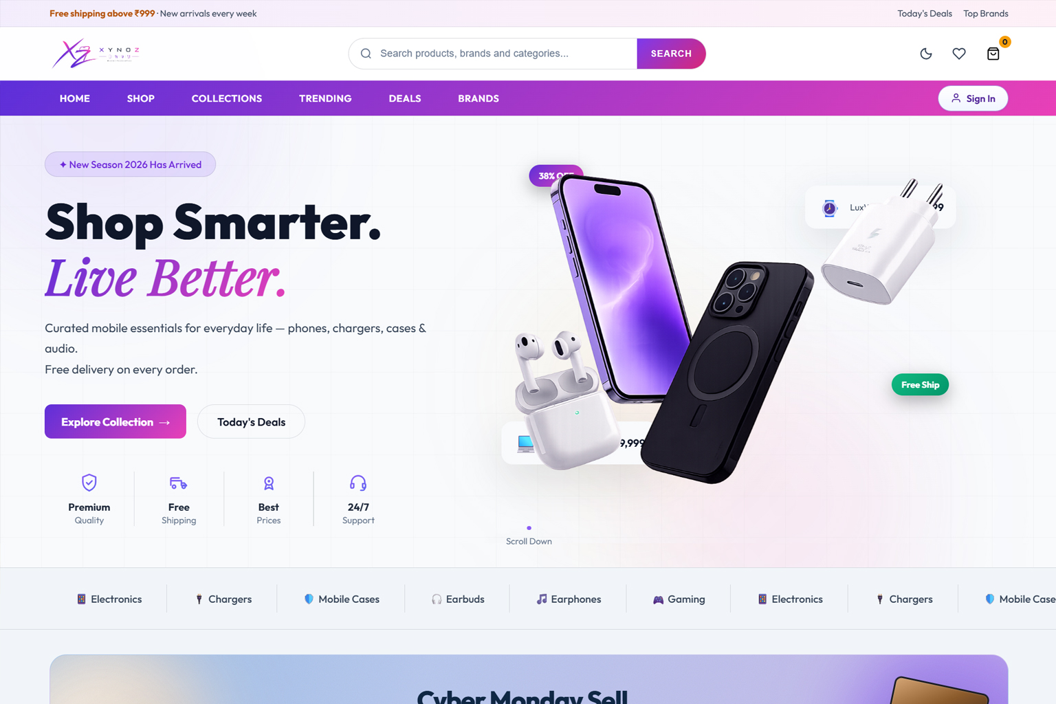 Xynox website
